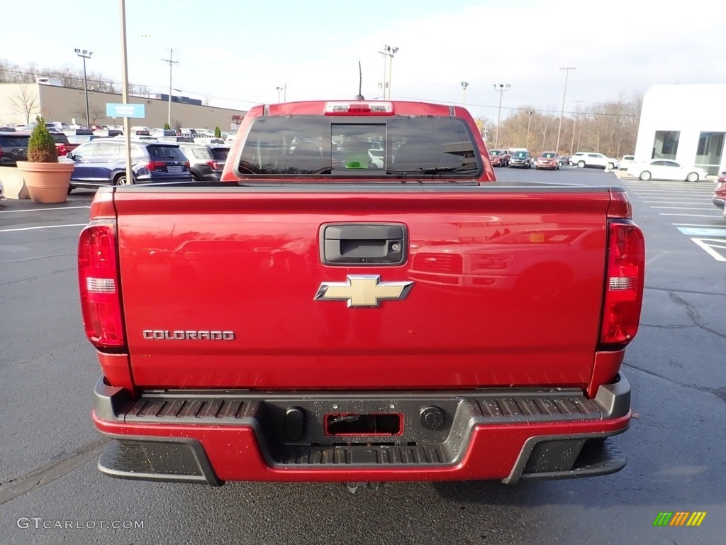 2016 Colorado Z71 Crew Cab 4x4 - Red Rock Metallic / Jet Black photo #6