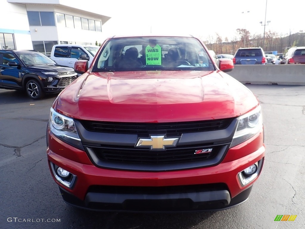 2016 Colorado Z71 Crew Cab 4x4 - Red Rock Metallic / Jet Black photo #12