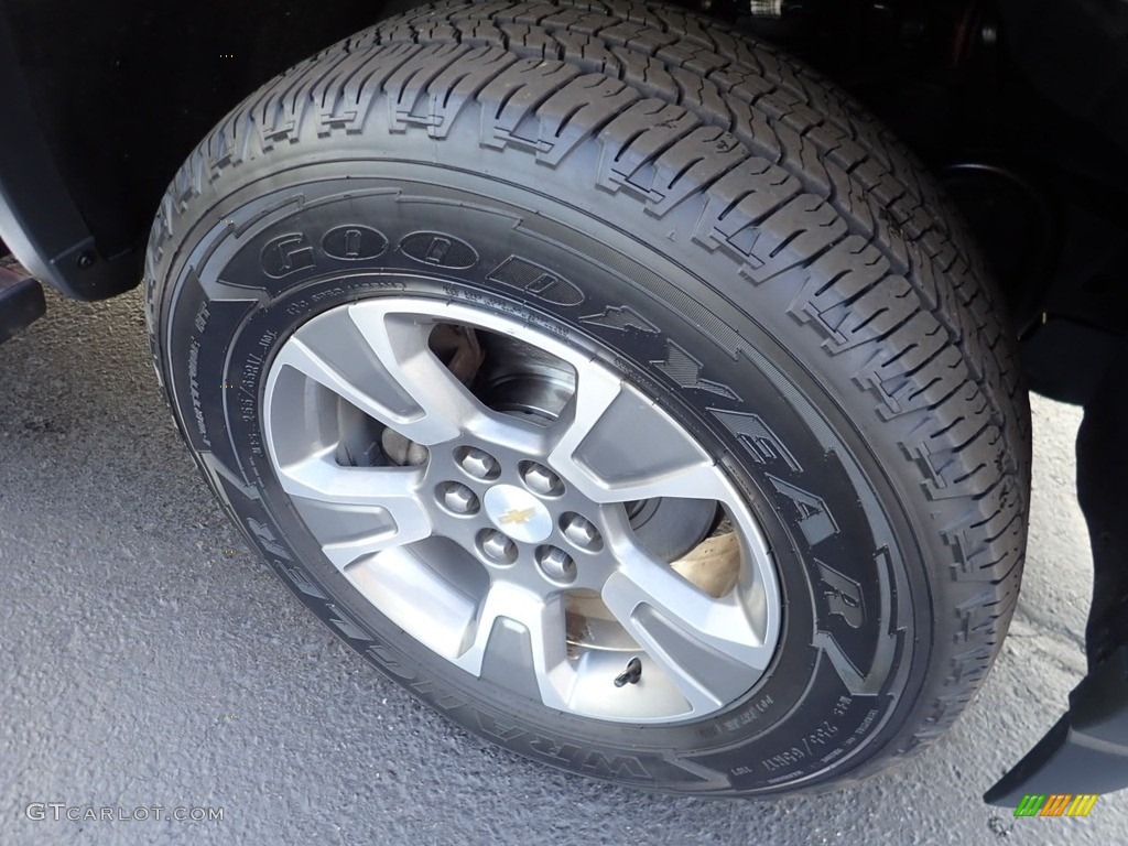 2016 Colorado Z71 Crew Cab 4x4 - Red Rock Metallic / Jet Black photo #13