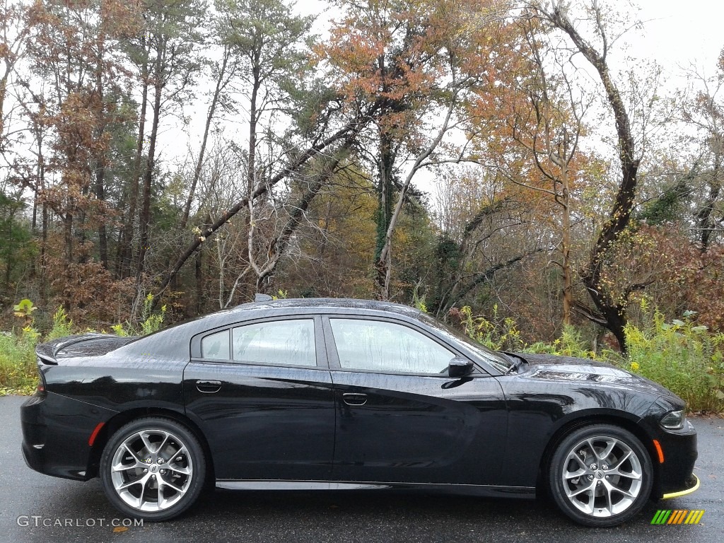 2020 Charger GT - Pitch Black / Black photo #5