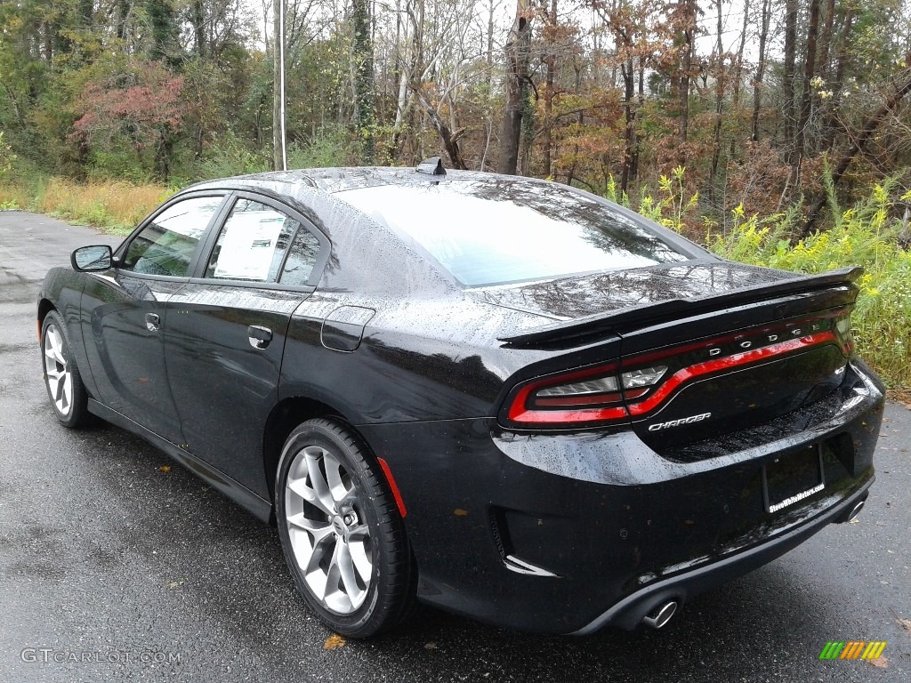 2020 Charger GT - Pitch Black / Black photo #8