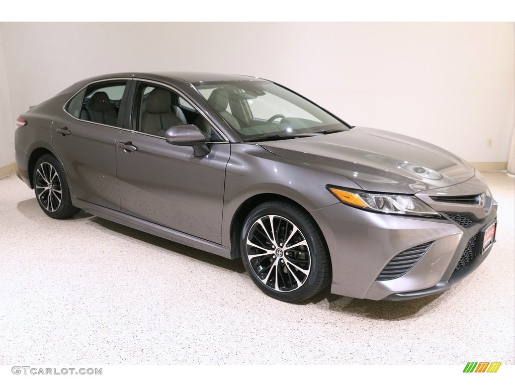 2020 Predawn Gray Mica Toyota Camry SE 140188977 Photo 12 GTCarLot