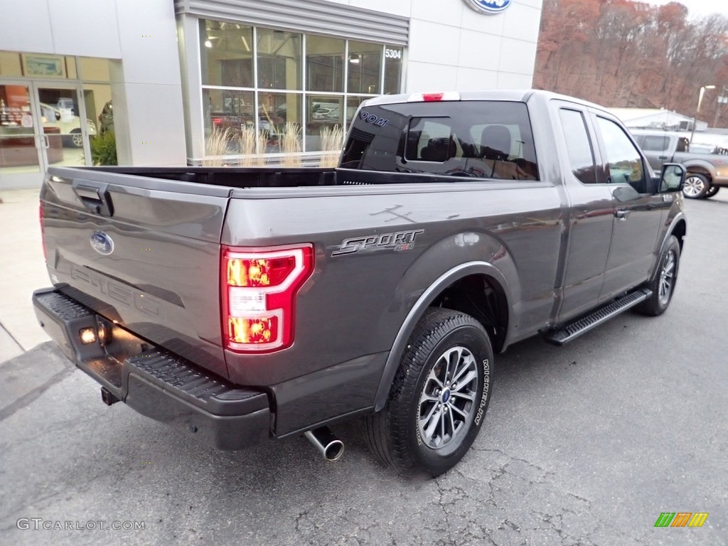 2018 F150 XLT SuperCab 4x4 - Lead Foot / Black photo #2