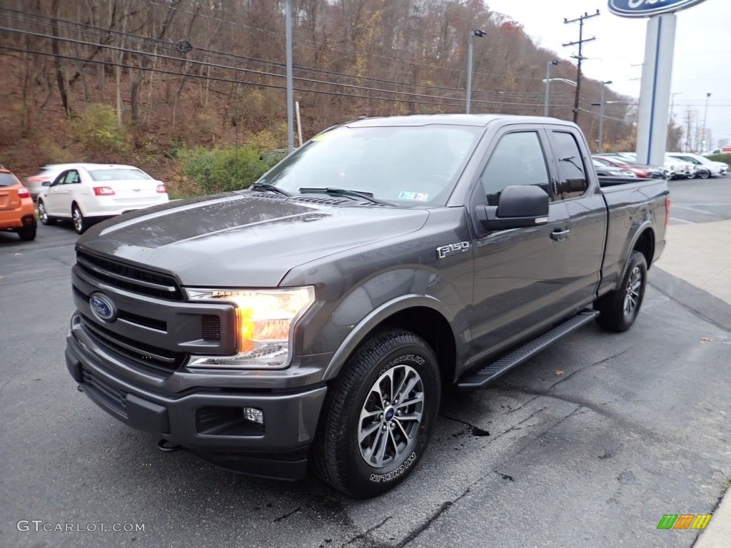 2018 F150 XLT SuperCab 4x4 - Lead Foot / Black photo #6