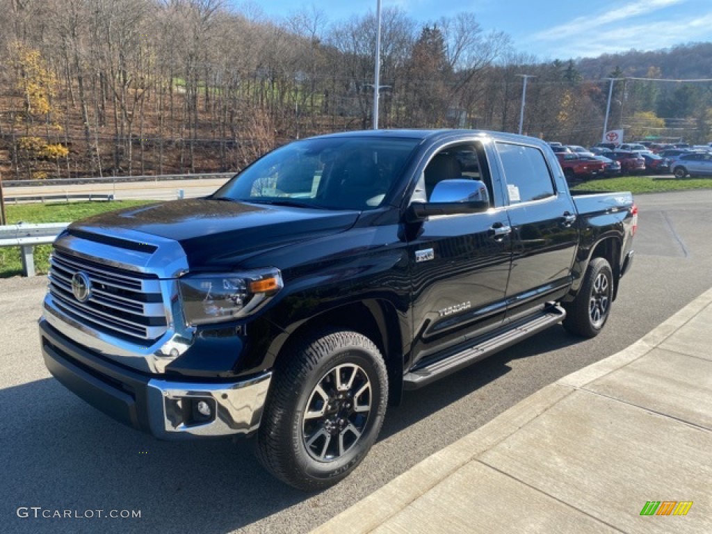 2021 Tundra Limited CrewMax 4x4 - Midnight Black Metallic / Graphite photo #13