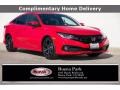 Rallye Red 2019 Honda Civic Sport Sedan