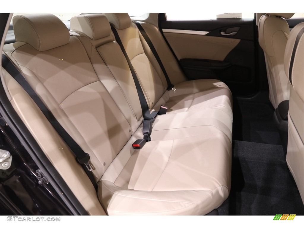 2018 Honda Civic EX-L Sedan Rear Seat Photo #140198373