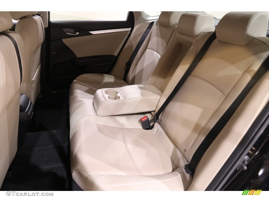 2018 Honda Civic EX-L Sedan Rear Seat Photo #140198400
