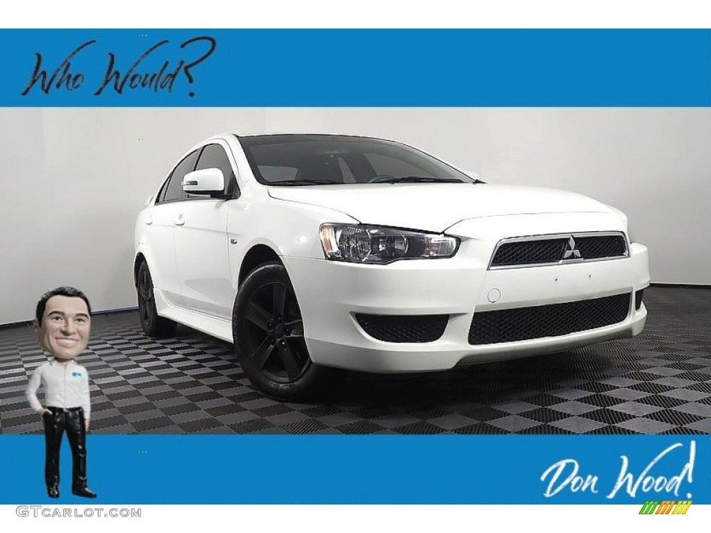 2015 Lancer ES - Wicked White / Black photo #1
