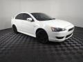 2015 Wicked White Mitsubishi Lancer ES  photo #2
