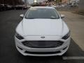 2017 Oxford White Ford Fusion Hybrid SE  photo #8