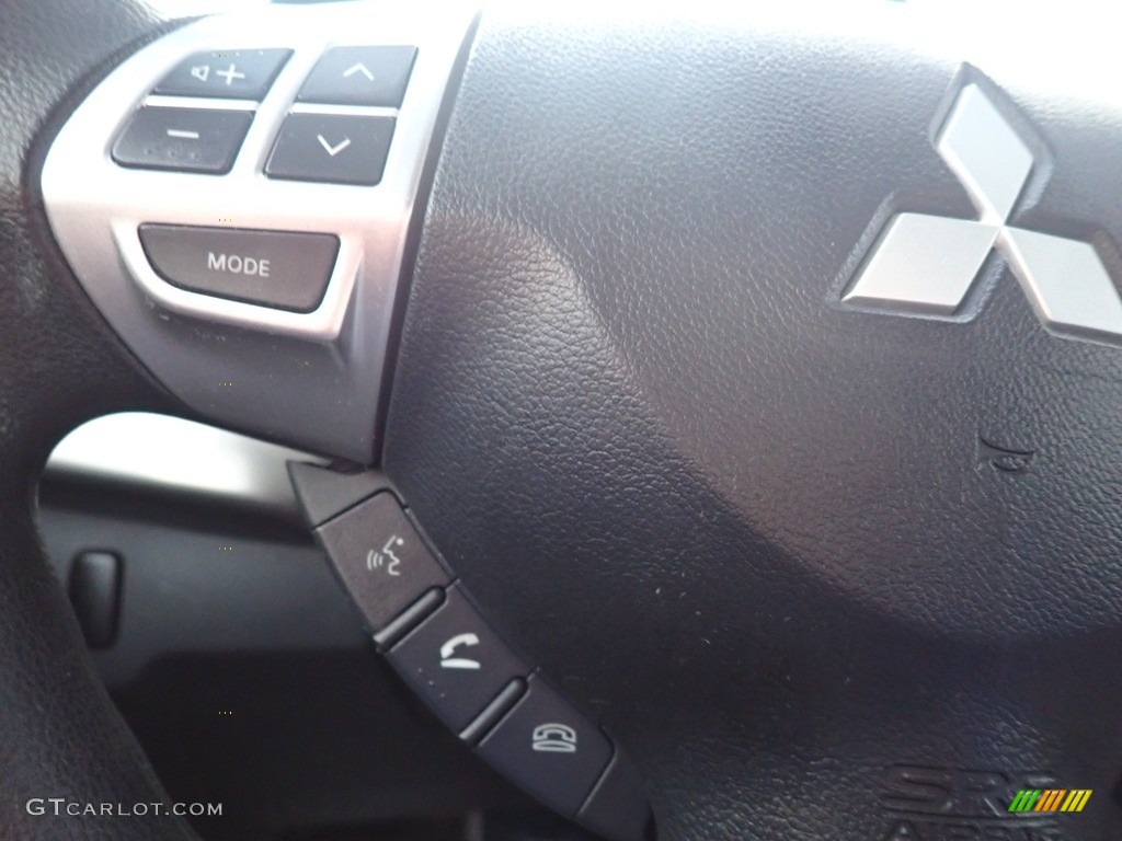2015 Lancer ES - Wicked White / Black photo #22