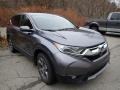 2018 Modern Steel Metallic Honda CR-V EX AWD  photo #4