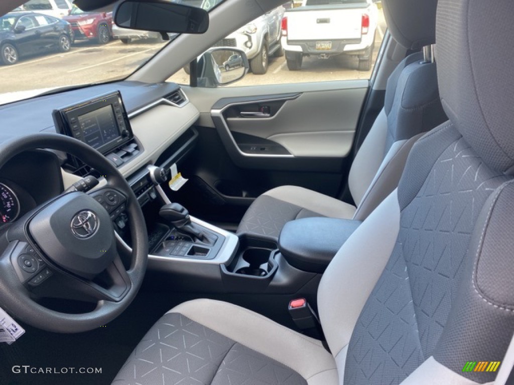 Light Gray Interior 2021 Toyota RAV4 XLE AWD Photo #140199270