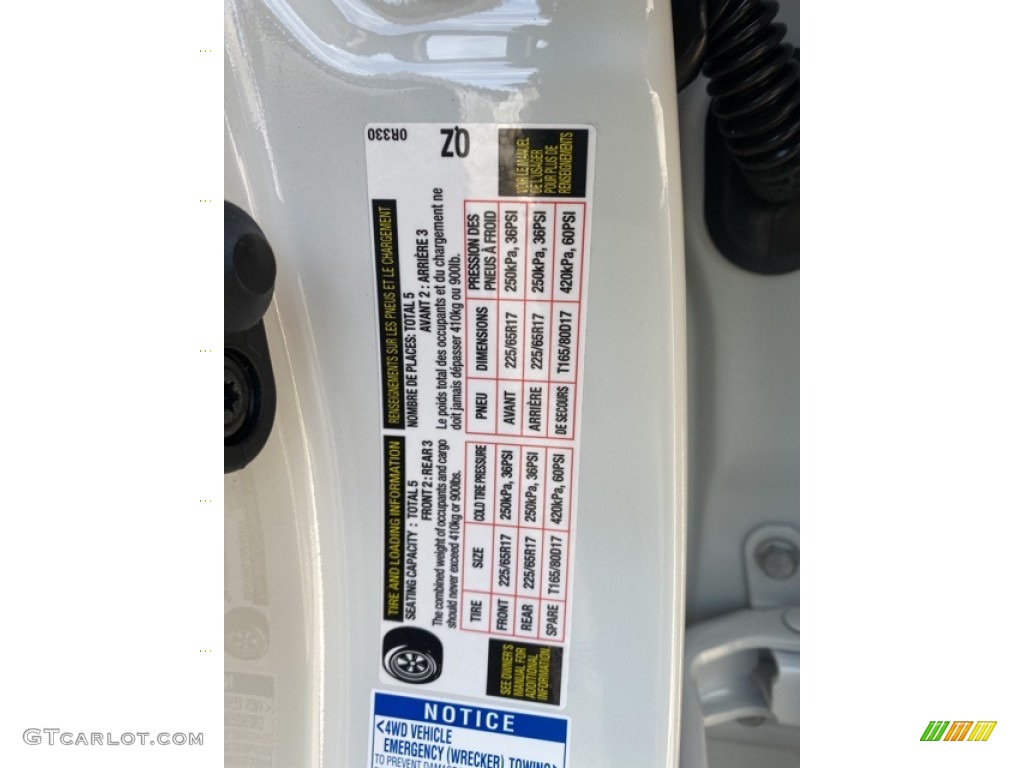 2021 Toyota RAV4 XLE AWD Info Tag Photo #140199507