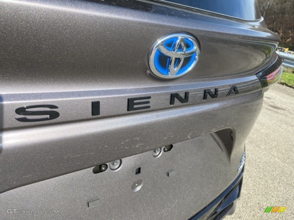 2021 Sienna XSE AWD Hybrid - Predawn Gray Mica / Graphite photo #39