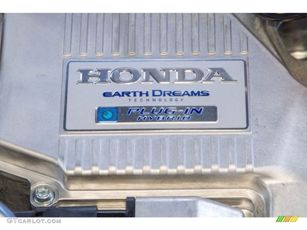 2021 Clarity Plug-In Hybrid - Modern Steel Metallic / Black photo #12