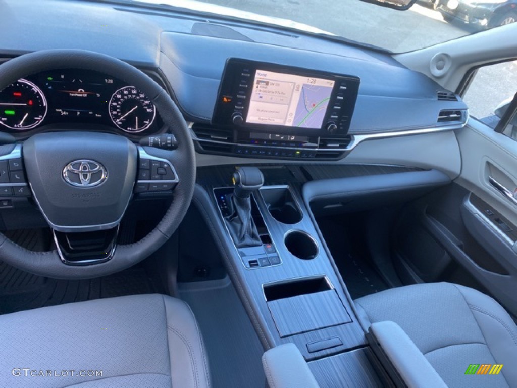 Gray Interior 2021 Toyota Sienna Limited AWD Hybrid Photo #140199897