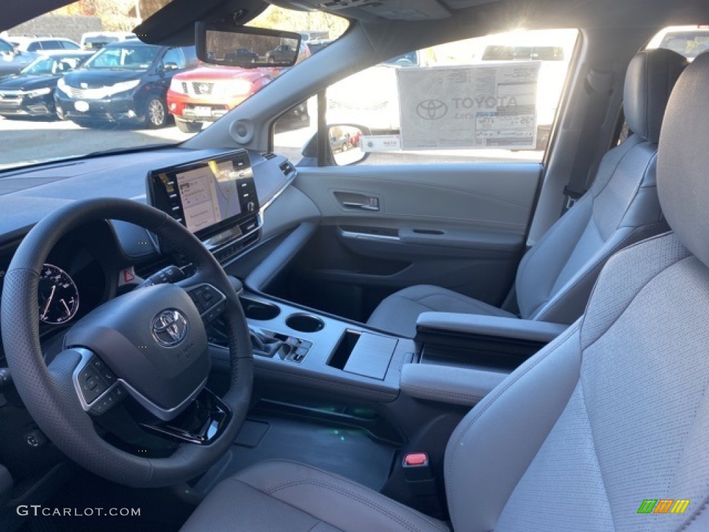 Gray Interior 2021 Toyota Sienna Limited AWD Hybrid Photo #140199906