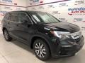 2021 Crystal Black Pearl Honda Pilot EX-L AWD  photo #2