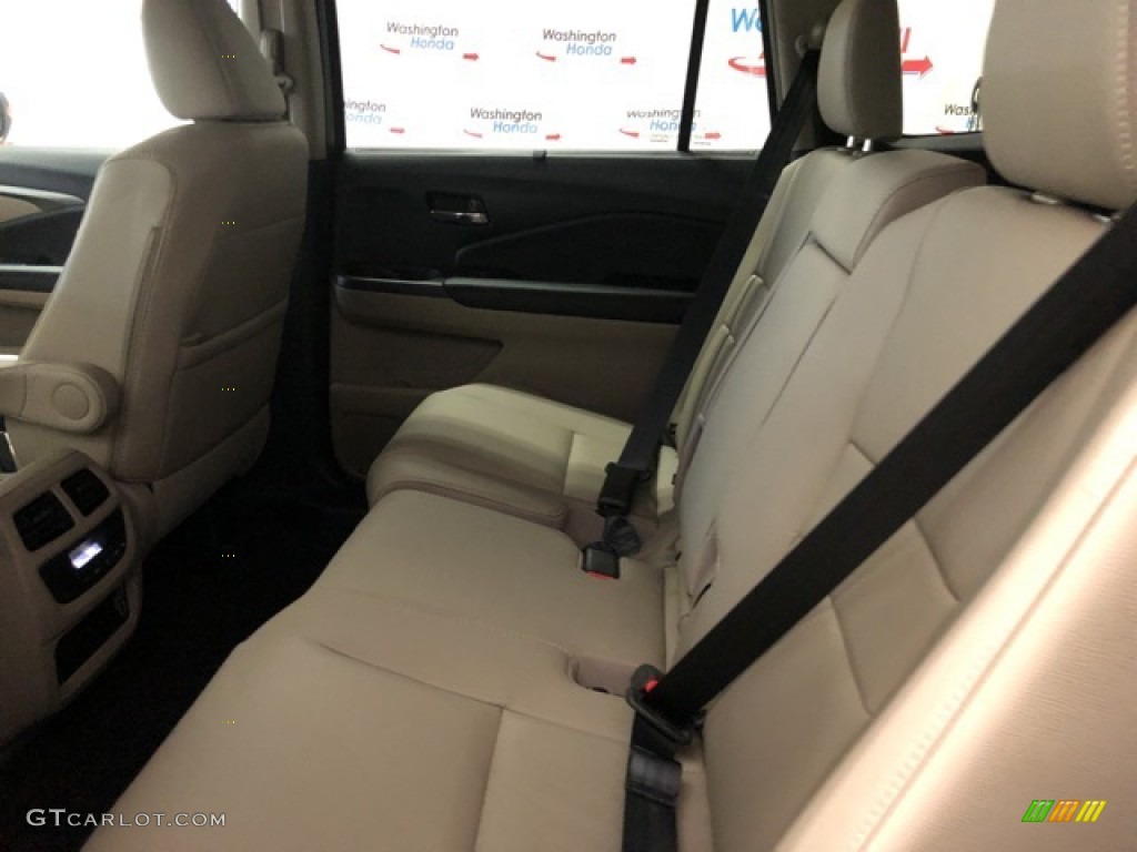 2021 Pilot EX-L AWD - Deep Scarlet Pearl / Beige photo #5