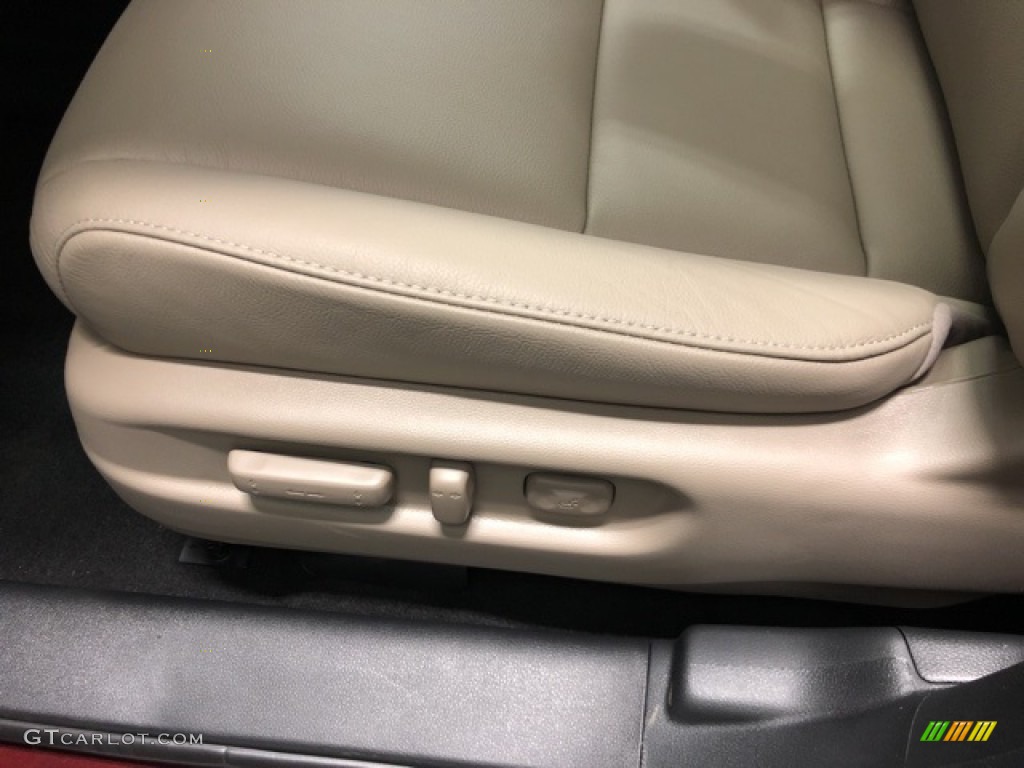 2021 Pilot EX-L AWD - Deep Scarlet Pearl / Beige photo #10