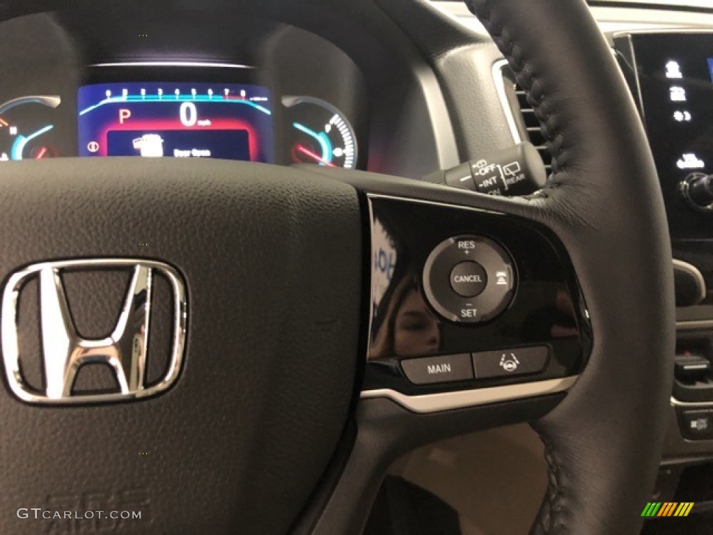 2021 Pilot EX-L AWD - Deep Scarlet Pearl / Beige photo #15