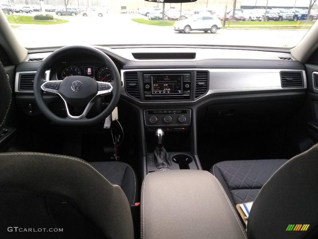 2021 Volkswagen Atlas S 4Motion Titan Black Dashboard Photo #140201598