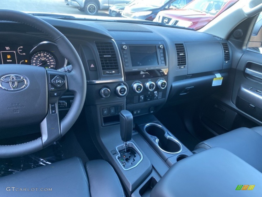2021 Toyota Sequoia Nightshade 4x4 Black Dashboard Photo #140202114