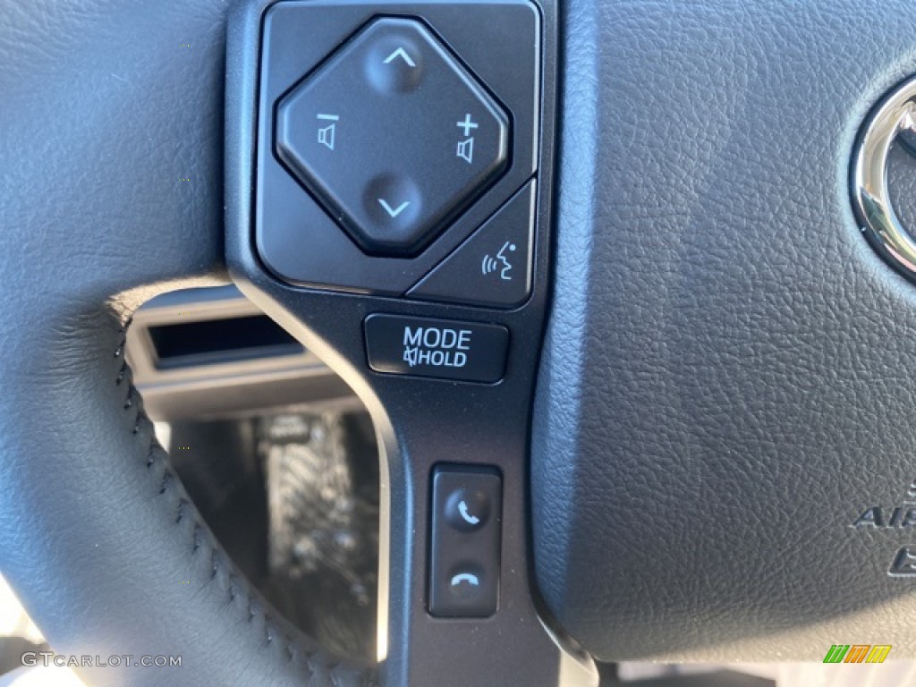 2021 Toyota Sequoia Nightshade 4x4 Black Steering Wheel Photo #140202180