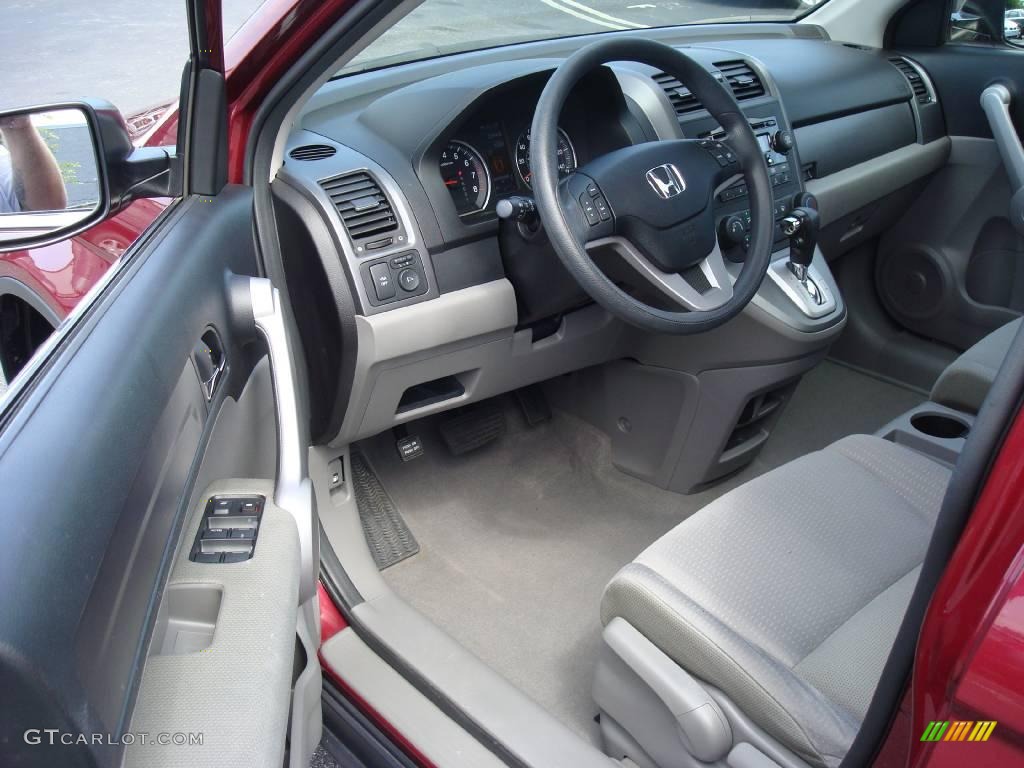 2007 CR-V EX 4WD - Tango Red Pearl / Ivory photo #12