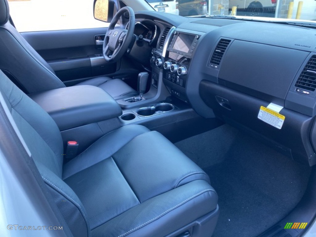 Black Interior 2021 Toyota Sequoia Nightshade 4x4 Photo #140202267