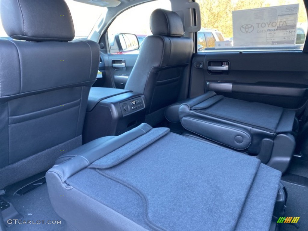 Black Interior 2021 Toyota Sequoia Nightshade 4x4 Photo #140202669