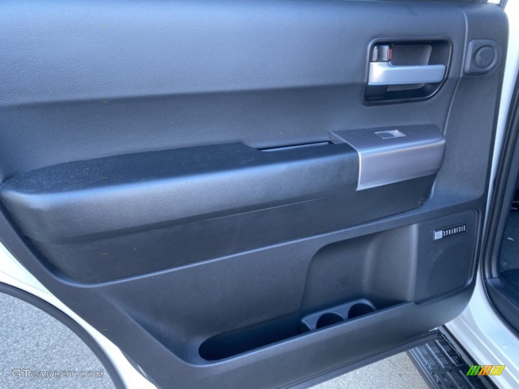 2021 Toyota Sequoia Nightshade 4x4 Black Door Panel Photo #140202714
