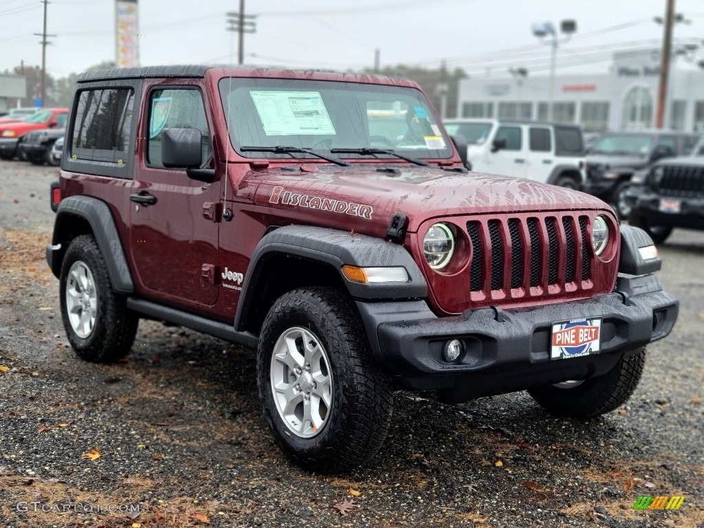 2021 Wrangler Islander 4x4 - Snazzberry Pearl / Black photo #1