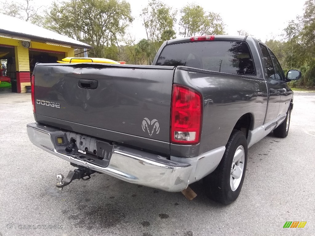 2002 Ram 1500 SLT Quad Cab - Graphite Metallic / Dark Slate Gray photo #3