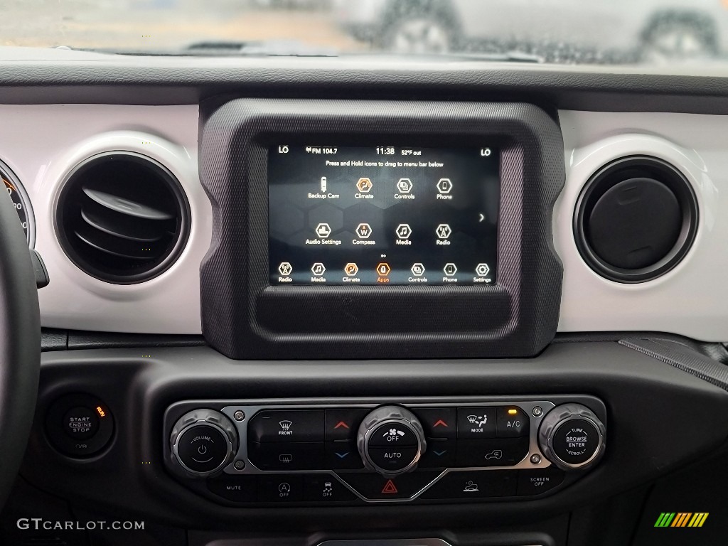 2021 Jeep Wrangler Islander 4x4 Controls Photo #140203110