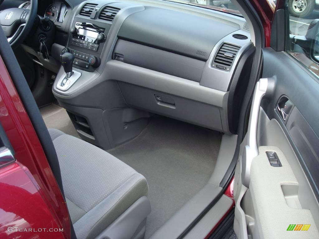 2007 CR-V EX 4WD - Tango Red Pearl / Ivory photo #17