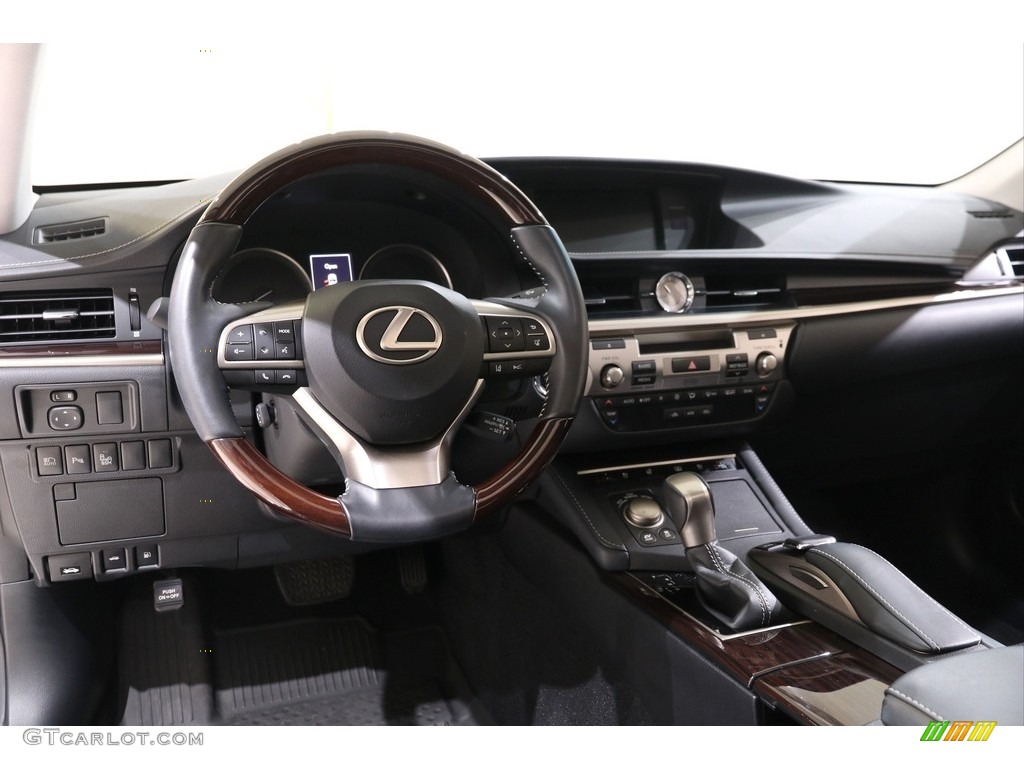 2018 Lexus ES 300h Black Dashboard Photo #140203320