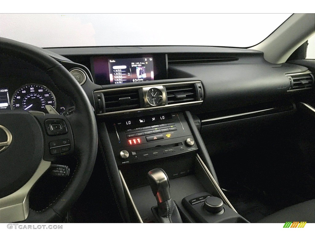 2018 Lexus IS 300 Black Dashboard Photo #140203602