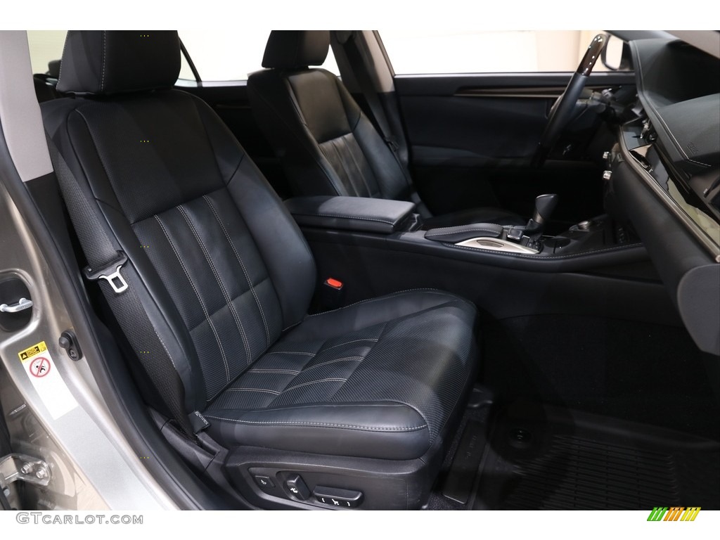 Black Interior 2018 Lexus ES 300h Photo #140203641