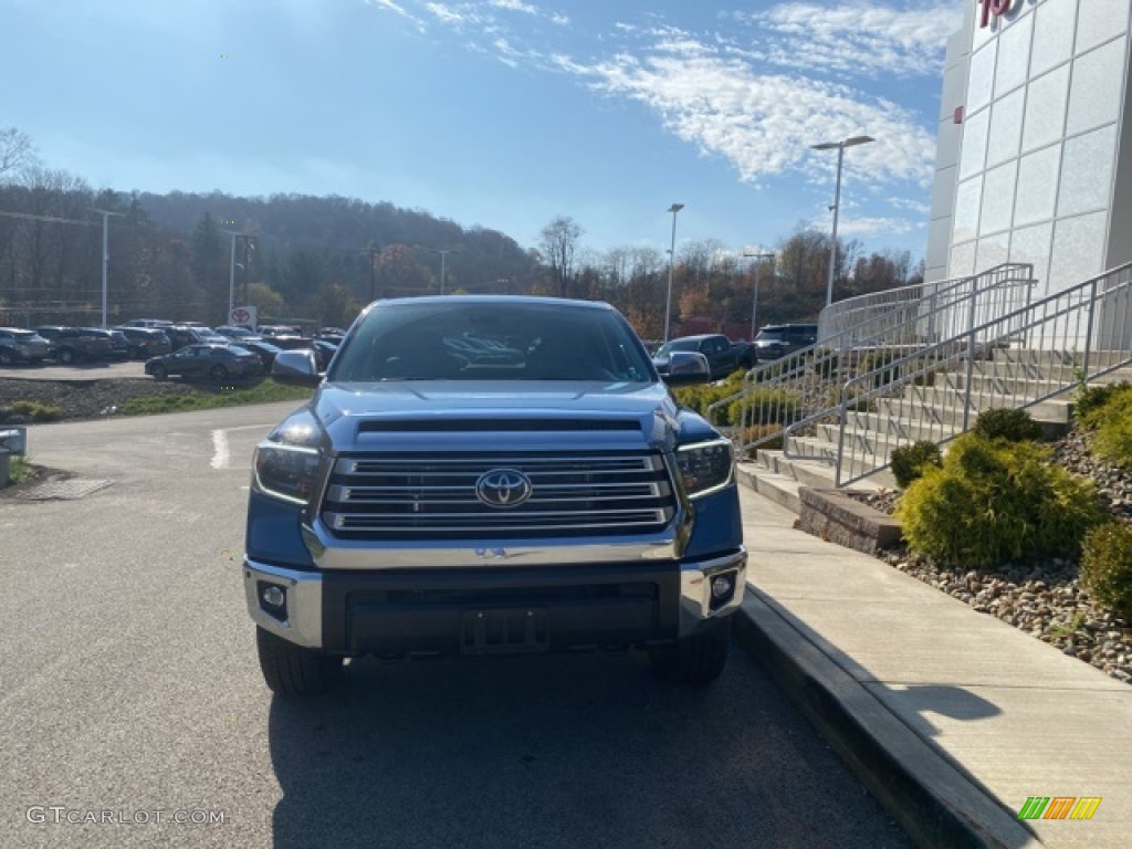 2021 Tundra Limited CrewMax 4x4 - Cavalry Blue / Graphite photo #12