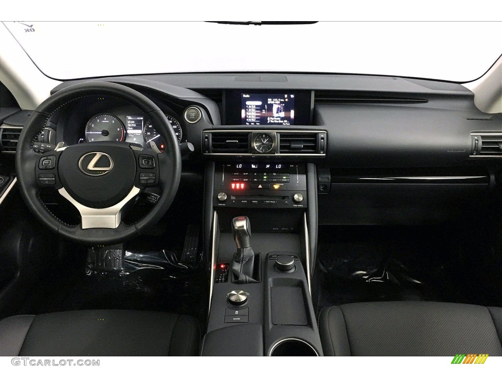 2018 Lexus IS 300 Black Dashboard Photo #140203893
