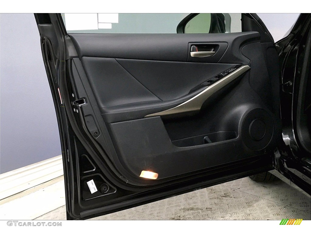 2018 Lexus IS 300 Black Door Panel Photo #140204106