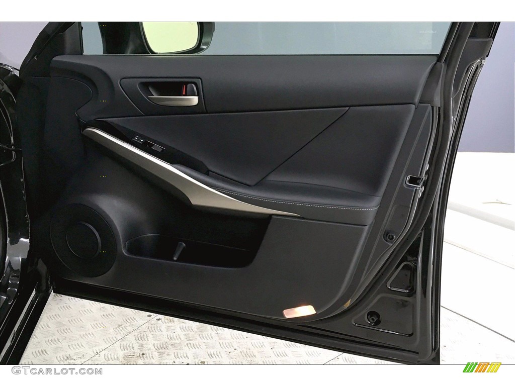 2018 Lexus IS 300 Black Door Panel Photo #140204130