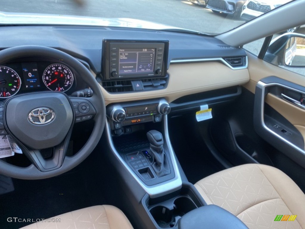 Nutmeg Interior 2021 Toyota RAV4 XLE AWD Photo #140204301