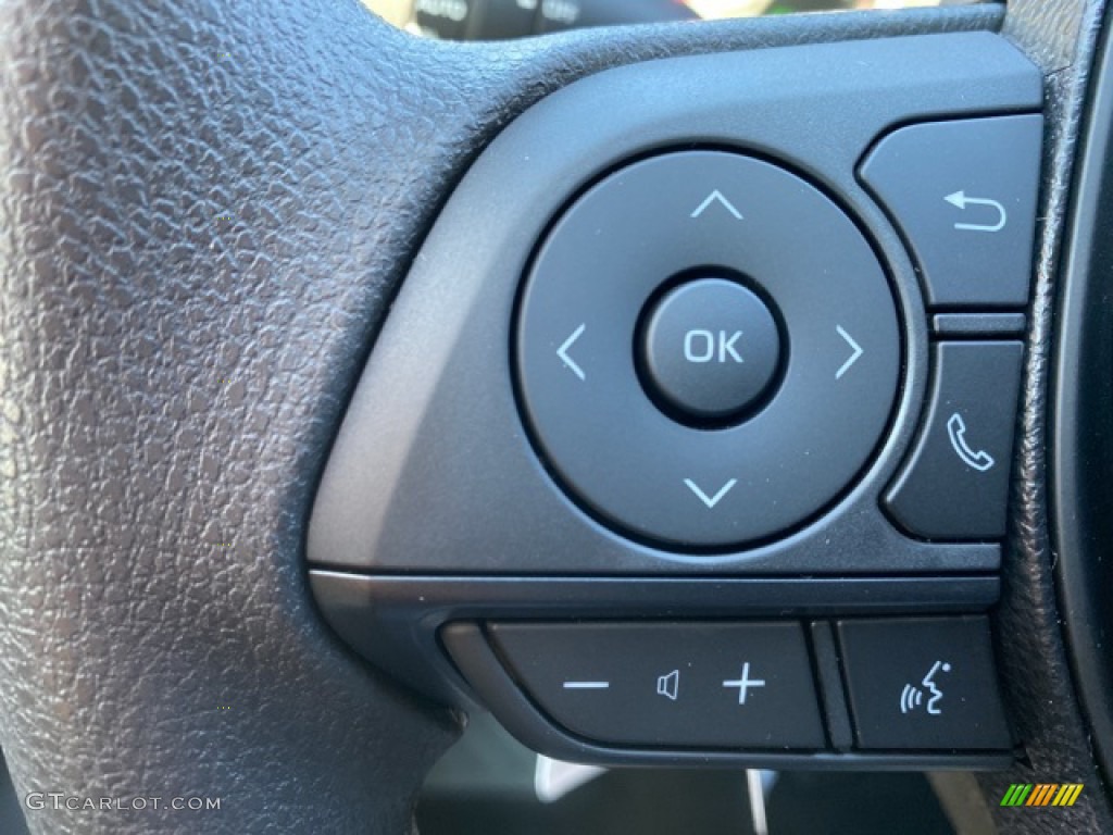 2021 Toyota RAV4 XLE AWD Nutmeg Steering Wheel Photo #140204361