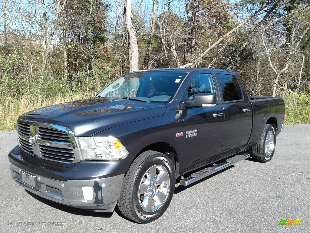 Maximum Steel Metallic 2017 Ram 1500 Big Horn Crew Cab Exterior Photo #140204961