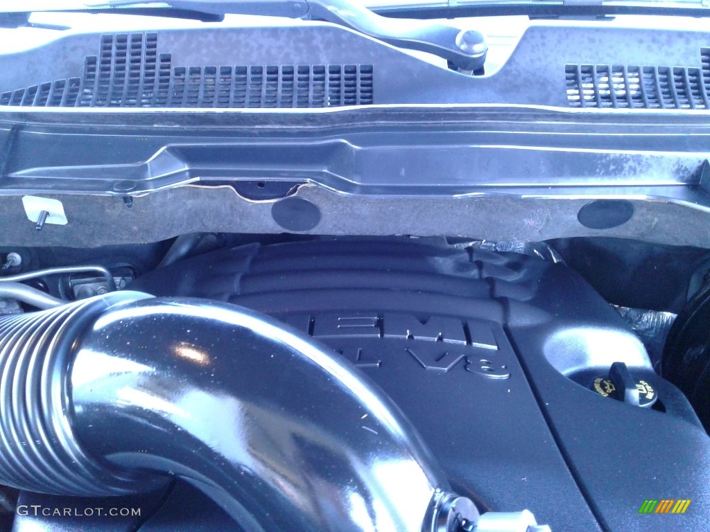 2017 1500 Big Horn Crew Cab - Maximum Steel Metallic / Black/Diesel Gray photo #10