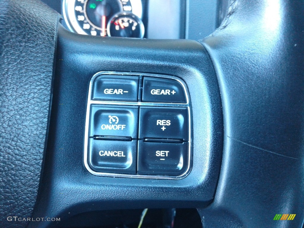 2017 1500 Big Horn Crew Cab - Maximum Steel Metallic / Black/Diesel Gray photo #21